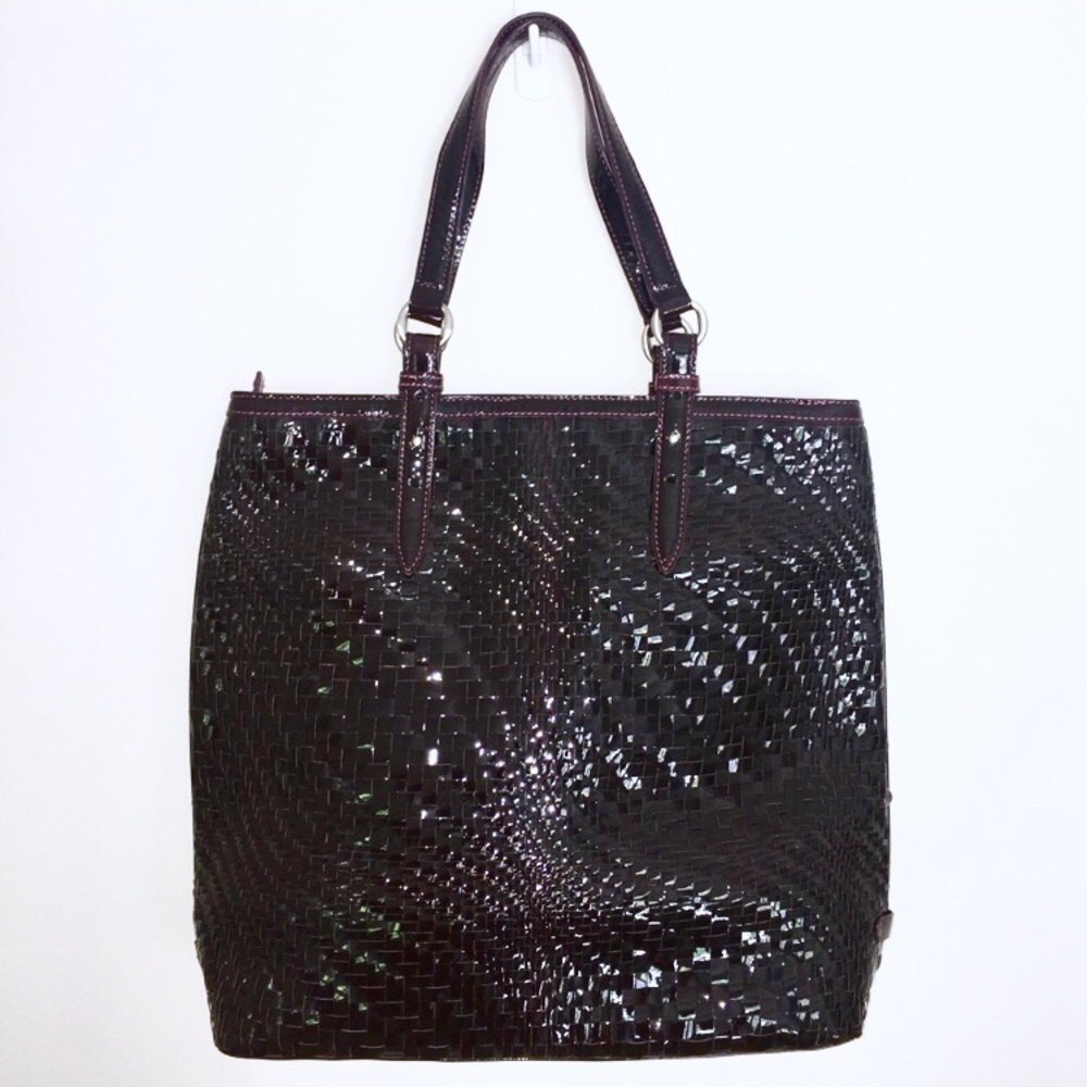 Cole Haan | Merlot Patent Leather Bag NWOT